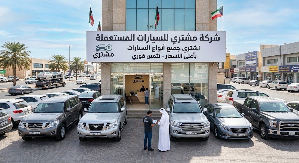 أفضل مكتب شراء سيارات مستعملة بالكويت