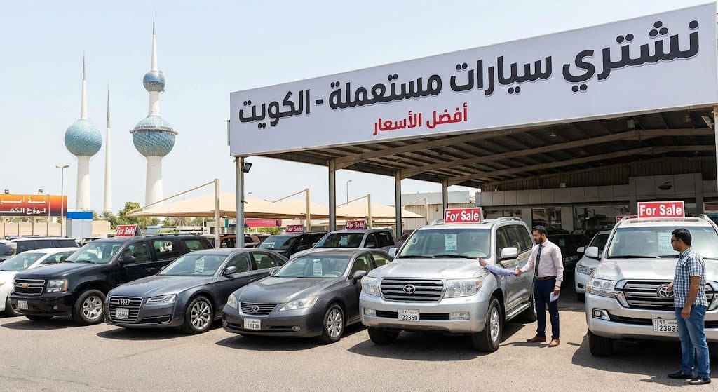 خدماتنا شراء سيارات مستعملة الكويت