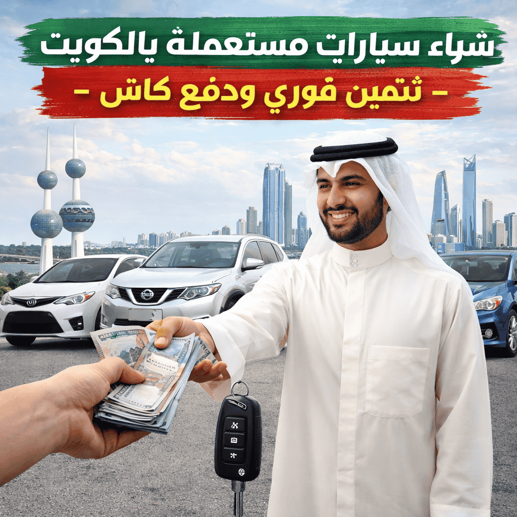شراء سيارات مستعملة بالكويت | تثمين فوري ودفع كاش